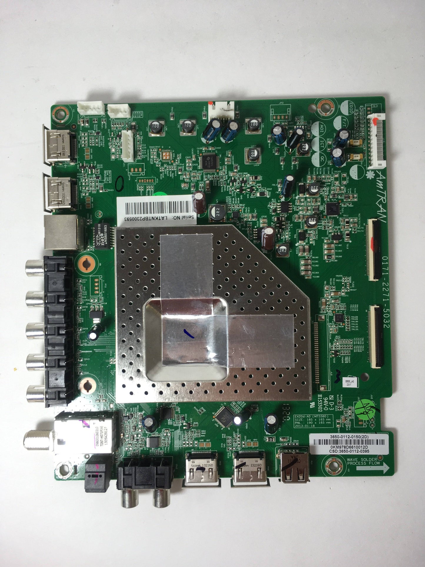 Vizio 3650-0112-0150 (0171-2271-5032) Main Board for E500i-A0 Otarealm