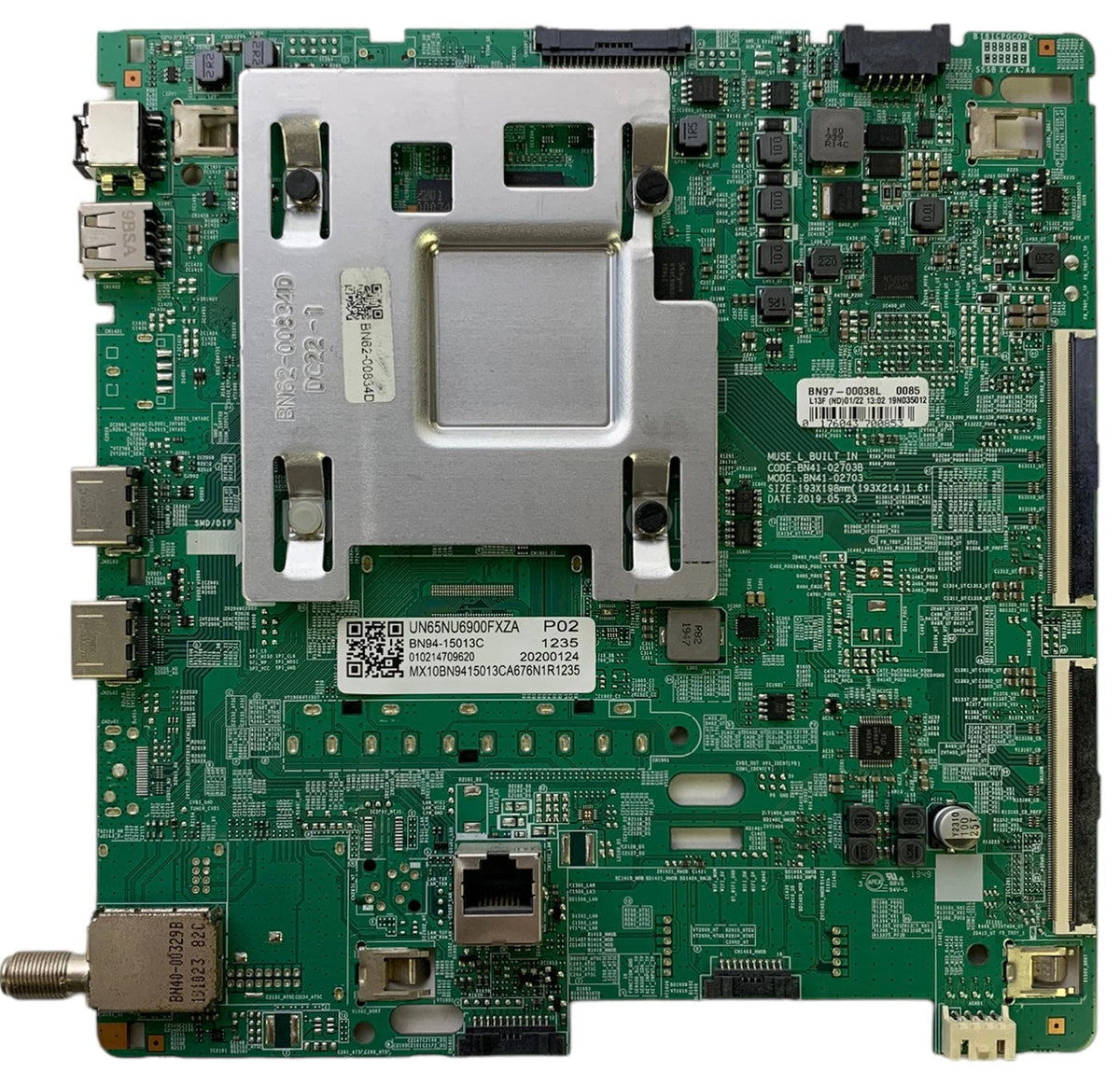 Samsung BN94-15013C Main Board for UN65NU6900FXZA (Version FB04) Otarealm
