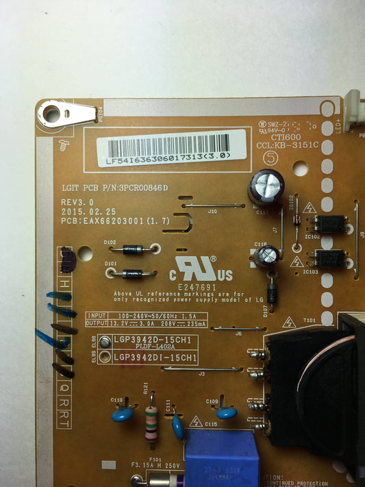 LG EAY63630601 Power Supply / LED Board Otarealm