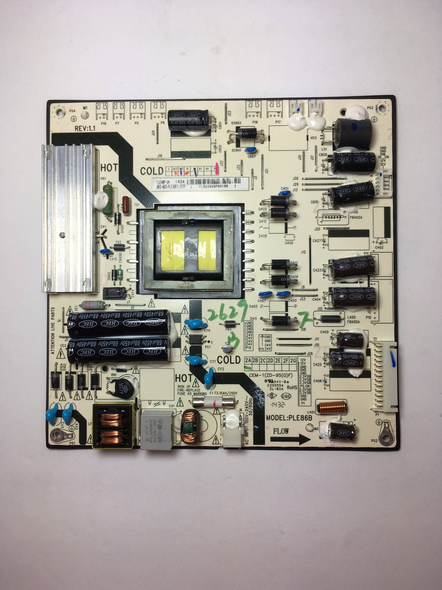 ViewSonic 860-AS0-PLE48P2-260R Power Supply Unit Otarealm