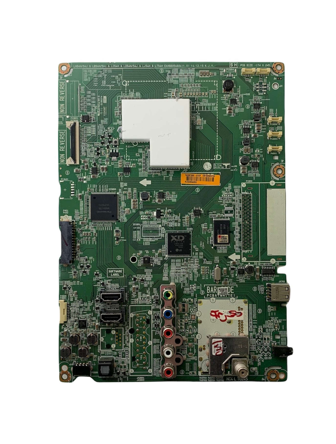LG EBT63535705 Main Board for 49UF6700-UC.BUSYLJR Otarealm