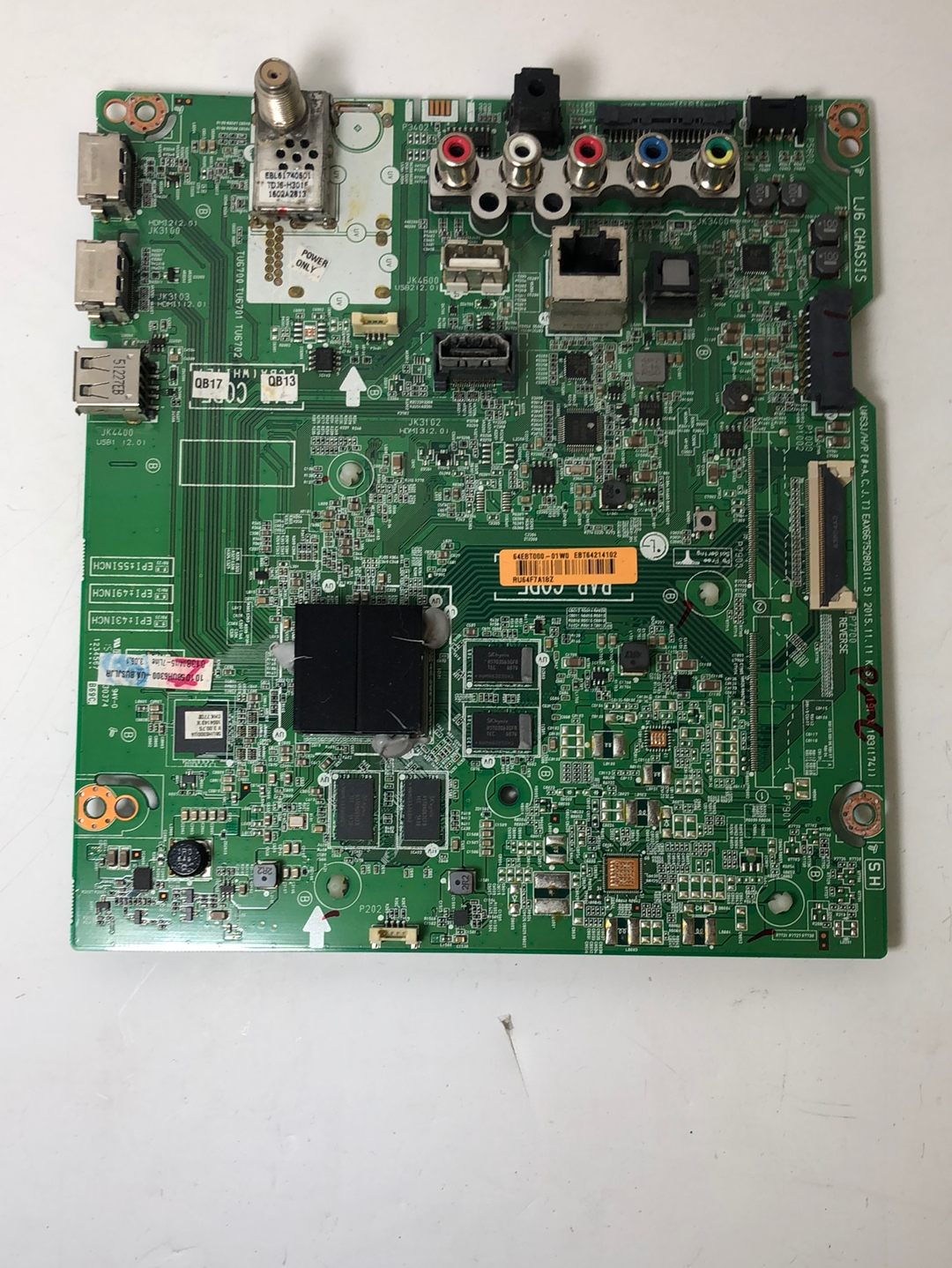 LG EBT64214102 Main Board for 58UH6300-UA.BUSJLJR Otarealm
