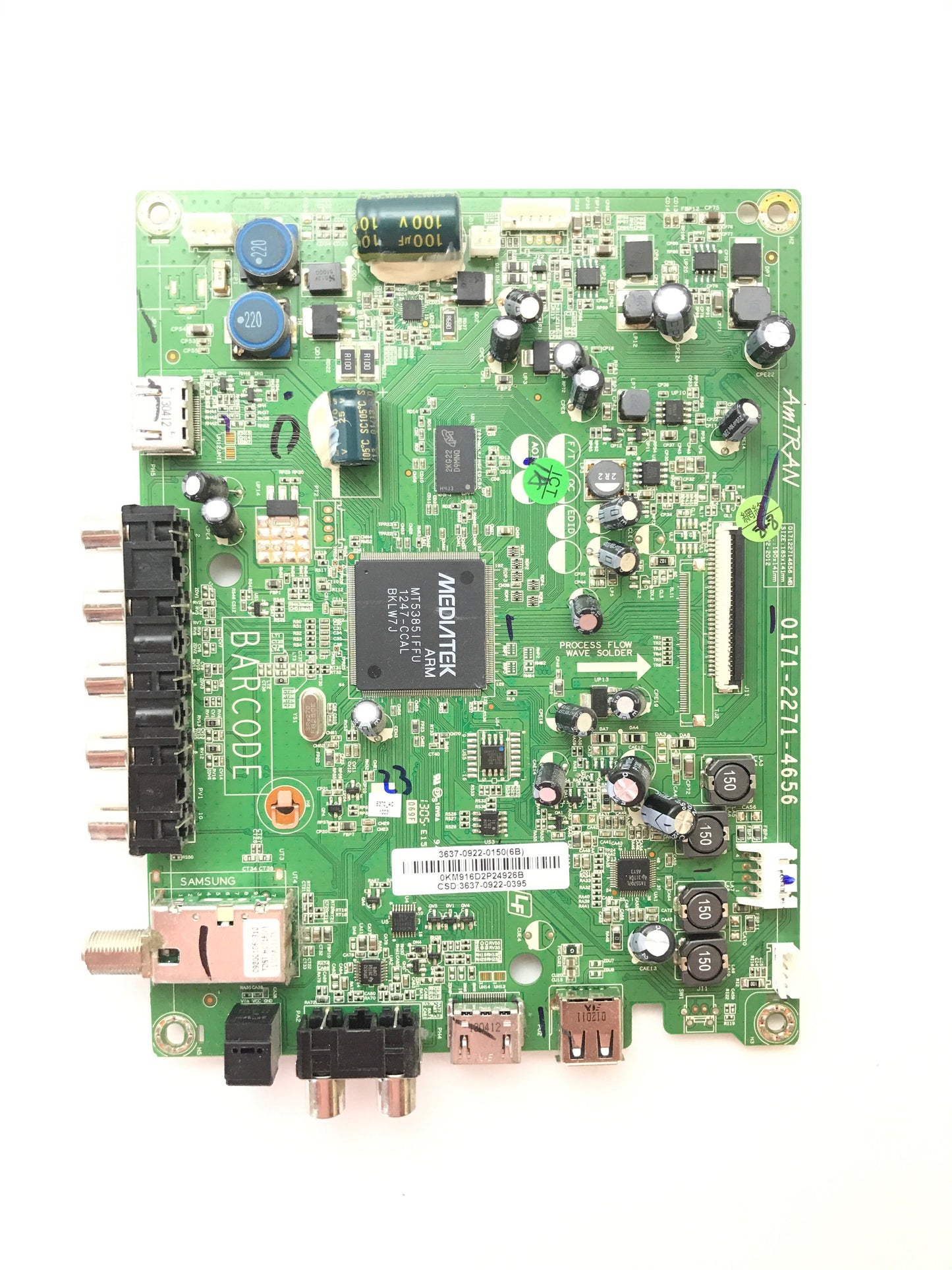 Vizio 3637-0922-0150 (0171-2271-4656) Main Board for E370-A0 Otarealm
