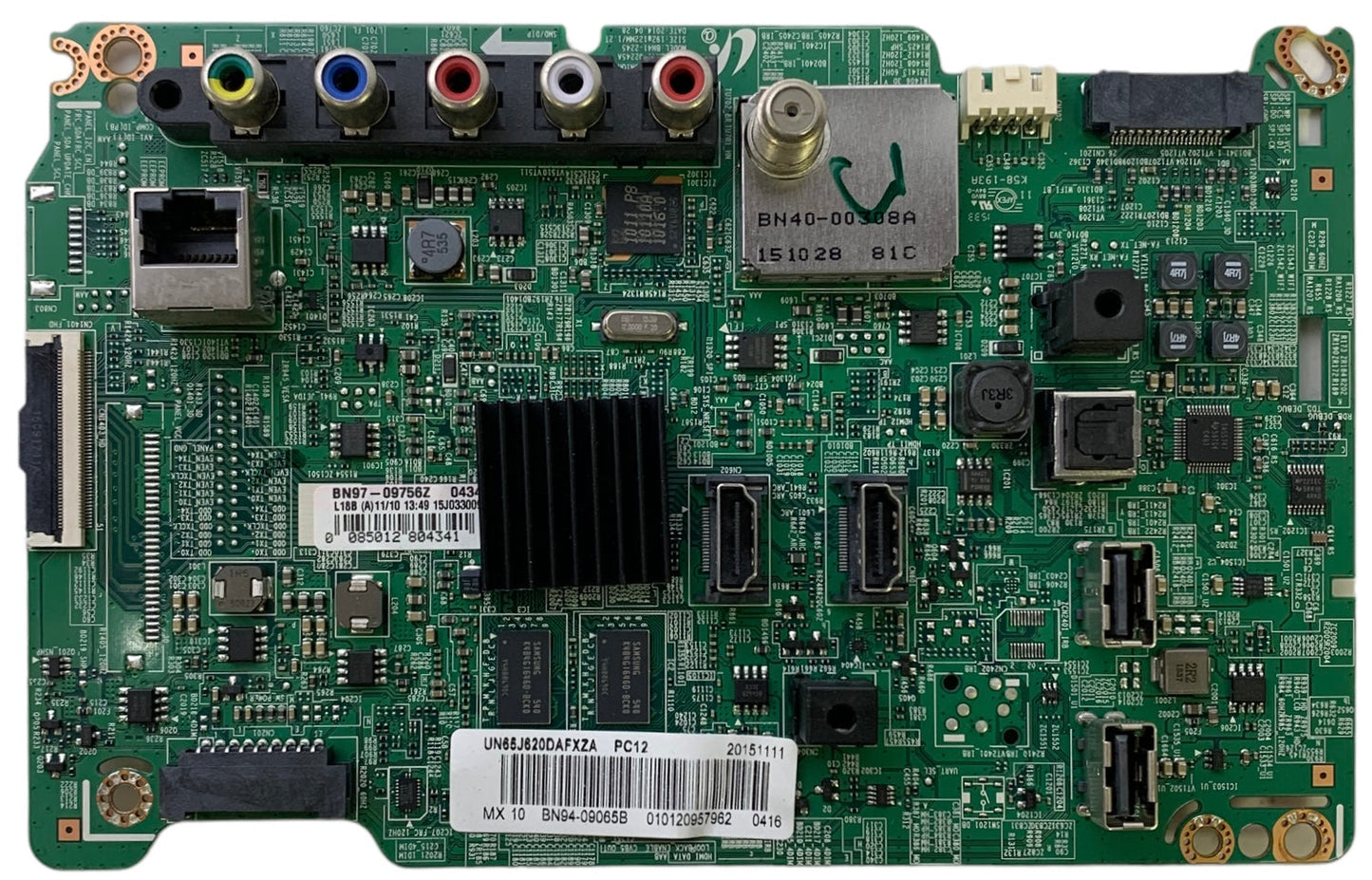 Samsung BN94-09065B Main Board for UN65J620DAFXZA (Version IH02) Otarealm