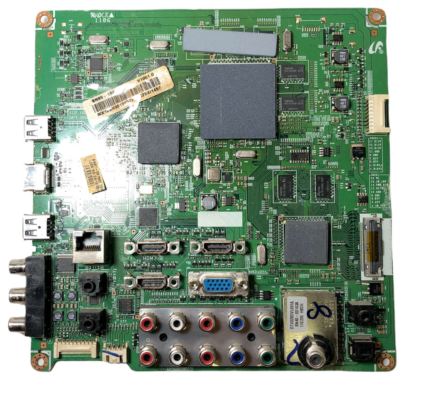 Samsung BN96-19437A Main Board for LN40D610M4FXZA Otarealm