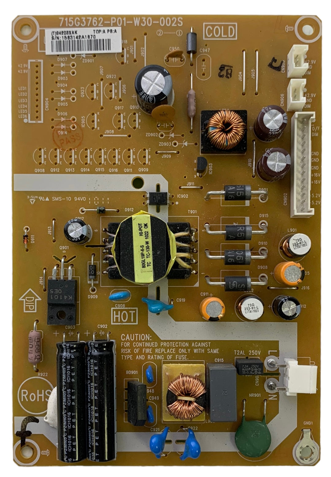 Vizio ADTV94203XAK ((t)94203XAK) Power Supply for M190VA Otarealm