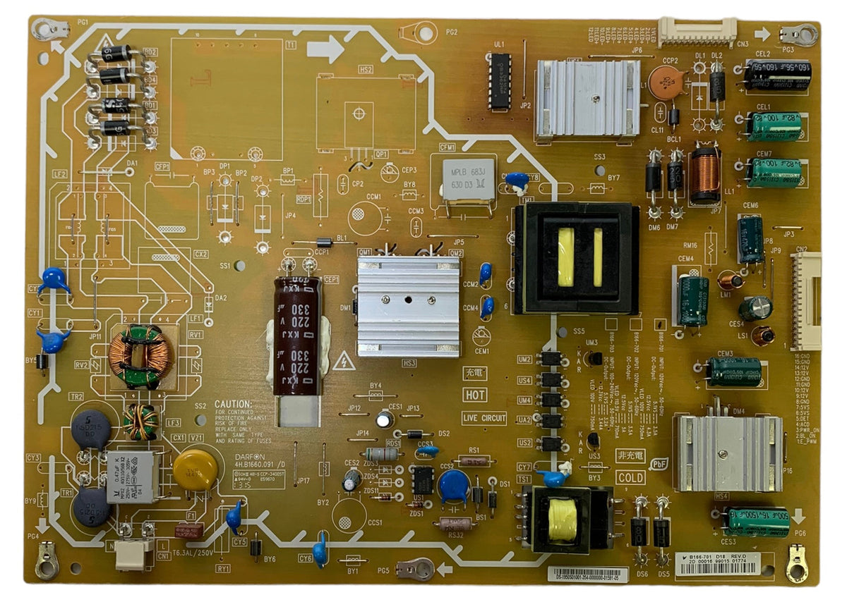 Insignia 19.50S01.001 Power Supply / LED Board Otarealm