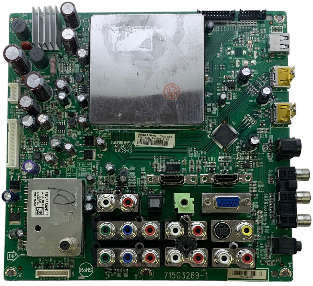 Insignia CBPFTQ9CBZK001 Main Board for NS-L42Q-10A Otarealm