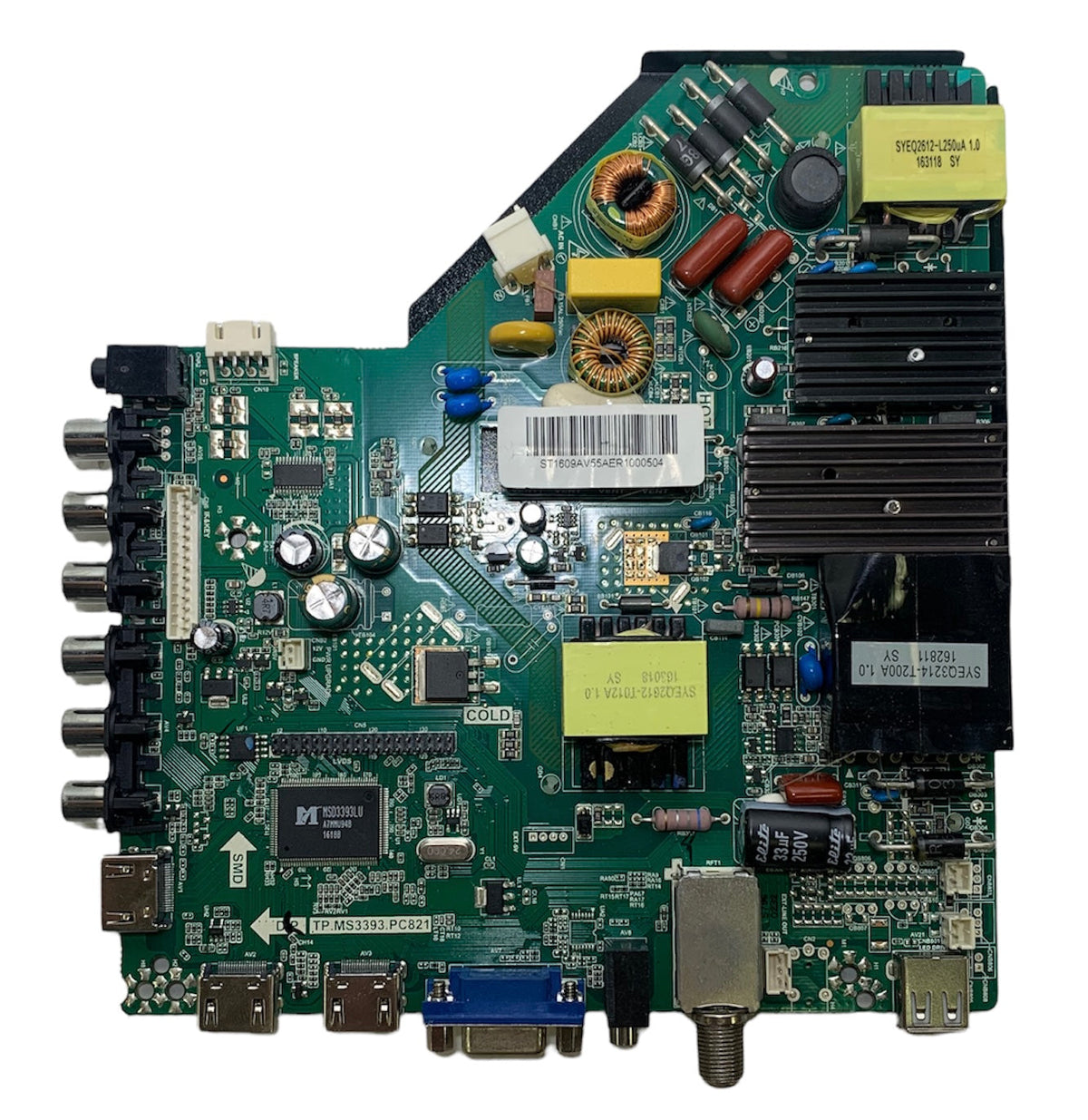 Avera B16075796 Main Board / Power Supply Board for 55AER10 Otarealm