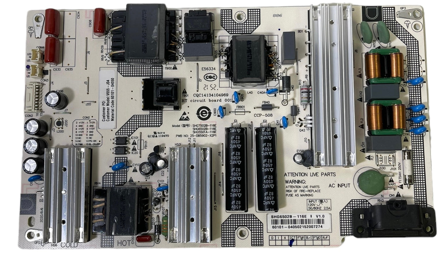 Vizio 60101-04050 Power Supply for V655-J04 Otarealm