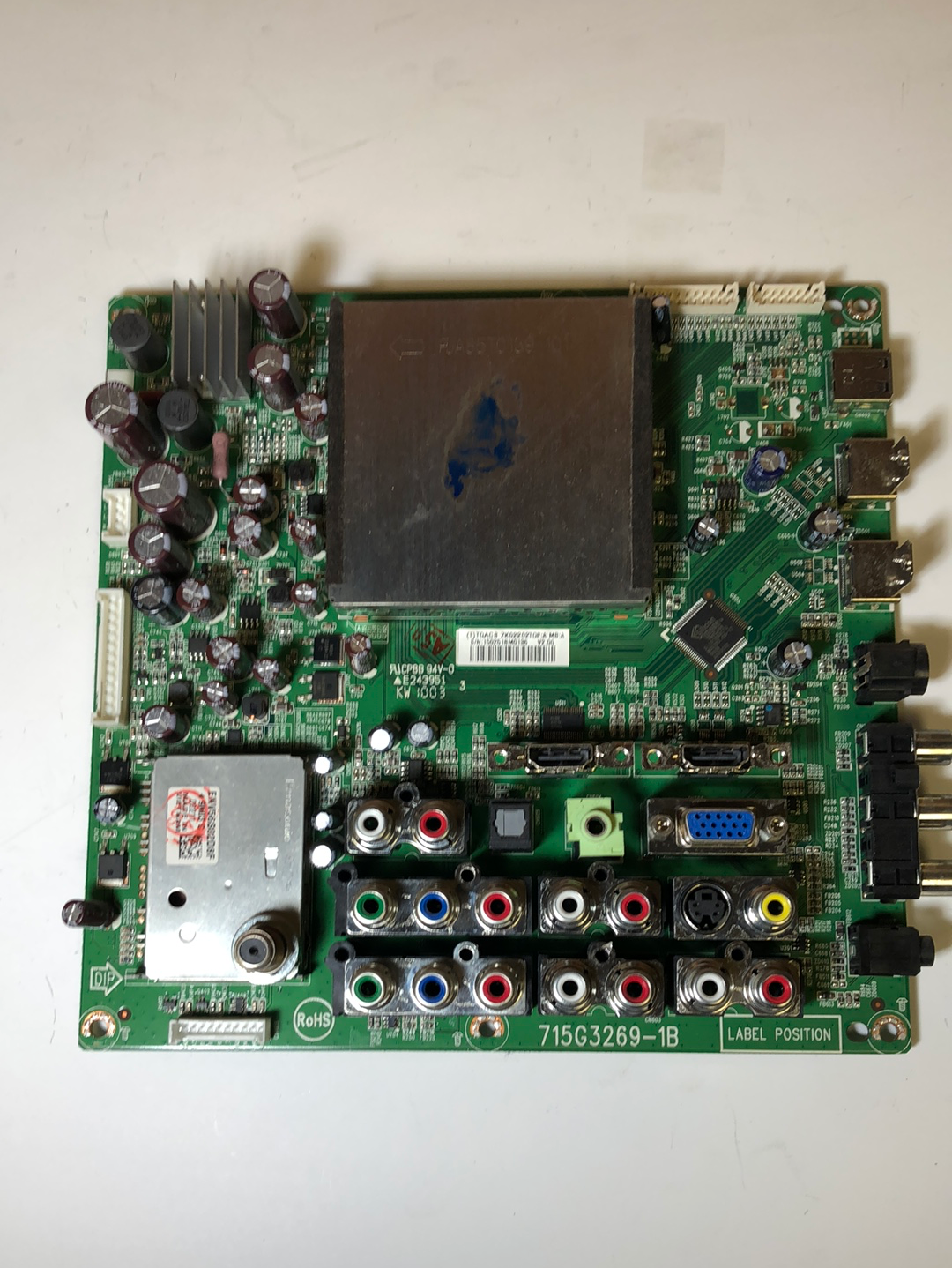 Dynex 756TQACBZK02202 Main Board for DX-40L150A11 Otarealm