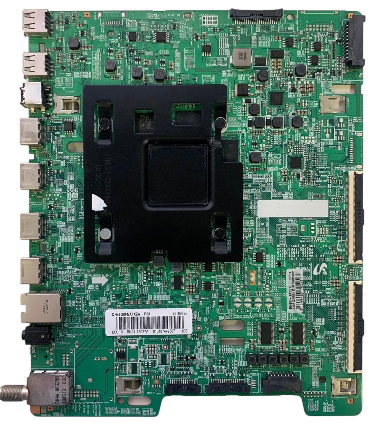 Samsung BN94-13027A Main Board for QN49Q6FNAFXZA (Version FA01) Otarealm