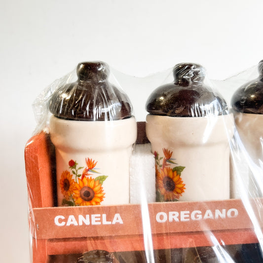 Hanging Spice Organizer & Paper Towel Holder