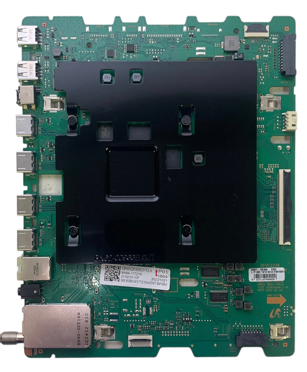 Samsung BN94-17721N Main Board for QN65QN90BAFXZA (Version CH07) Otarealm