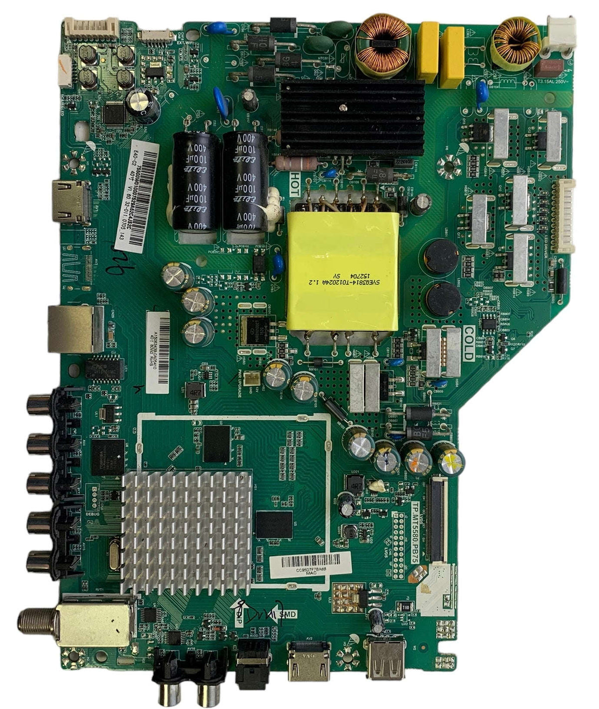 Vizio 75.500W0.100 / 791.00W10.0013 Main Unit for E40-C2 (Serial LWZQSFAR,LWZQSFCR) Otarealm