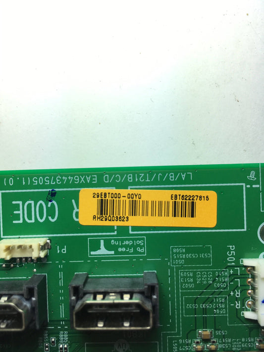 LG EBT62227815 (EAX64437505) Main Board Otarealm