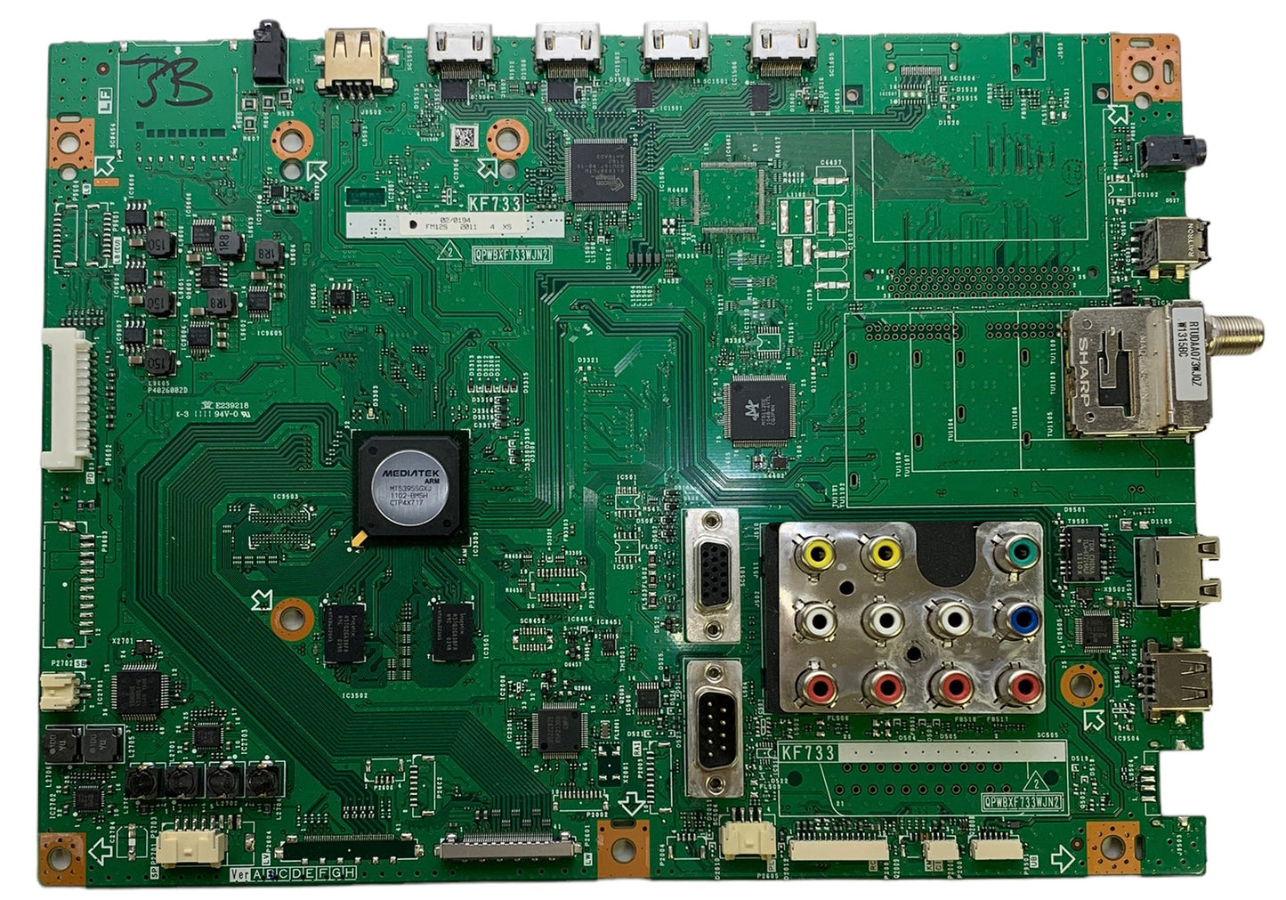 Sharp RUNTK4909TPZW T-Con Board Otarealm