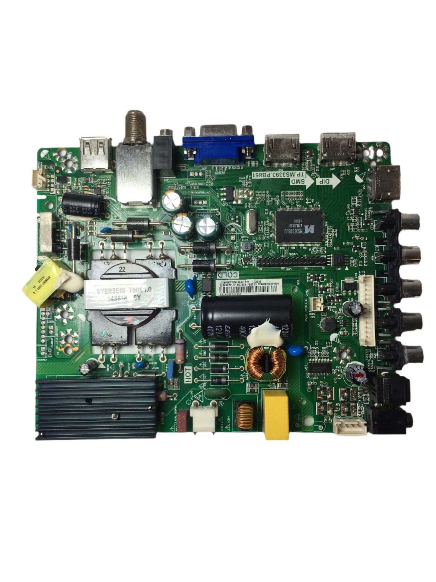 Hisense 173395 Main Board/Power Supply for 40H3E Otarealm
