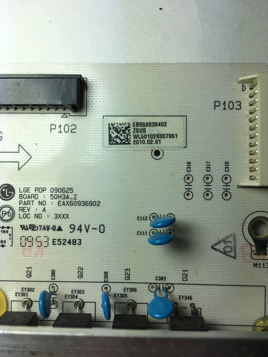 Lg Ebr58838402 (Eax60936902) Zsus Board Otarealm