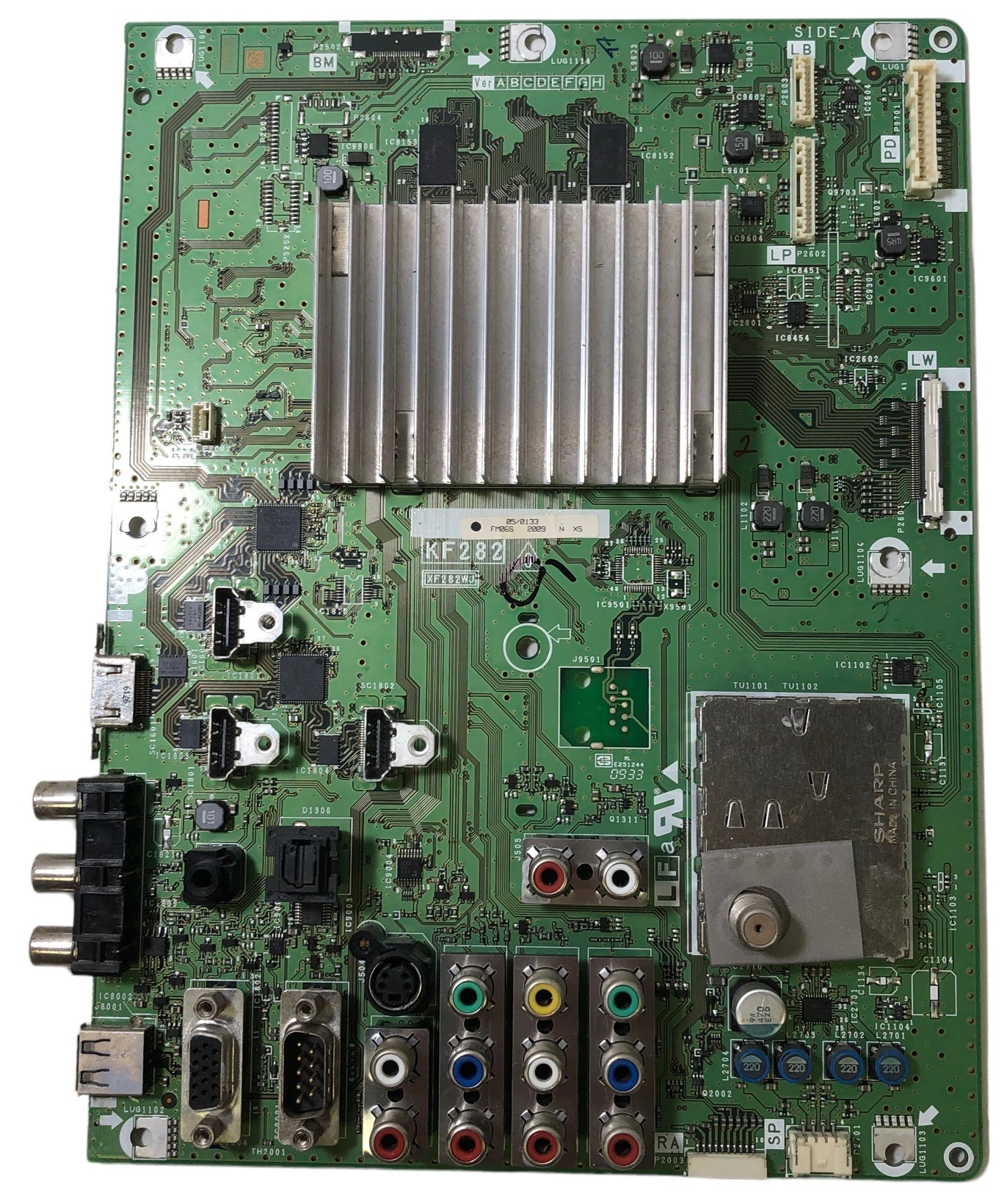 Sharp DUNTKF282FM06 (KF282, XF282WJ) Main Board Otarealm