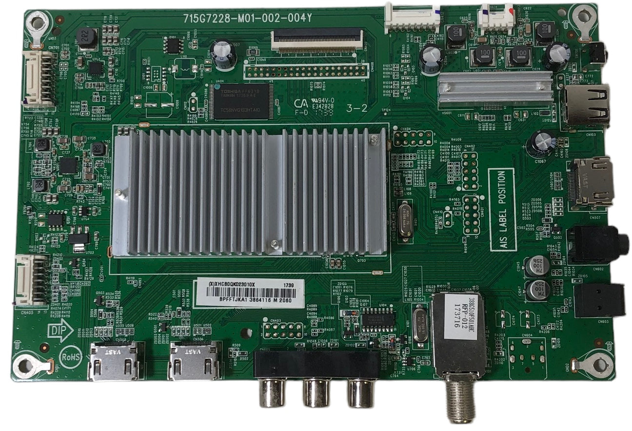 Insignia 756TXHCB0QK023 Main Board for NS-39DR510NA17 Otarealm