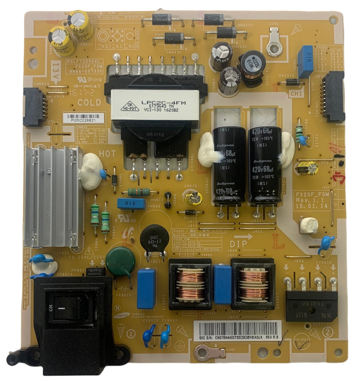 Samsung BN44-00733C Power Supply Otarealm
