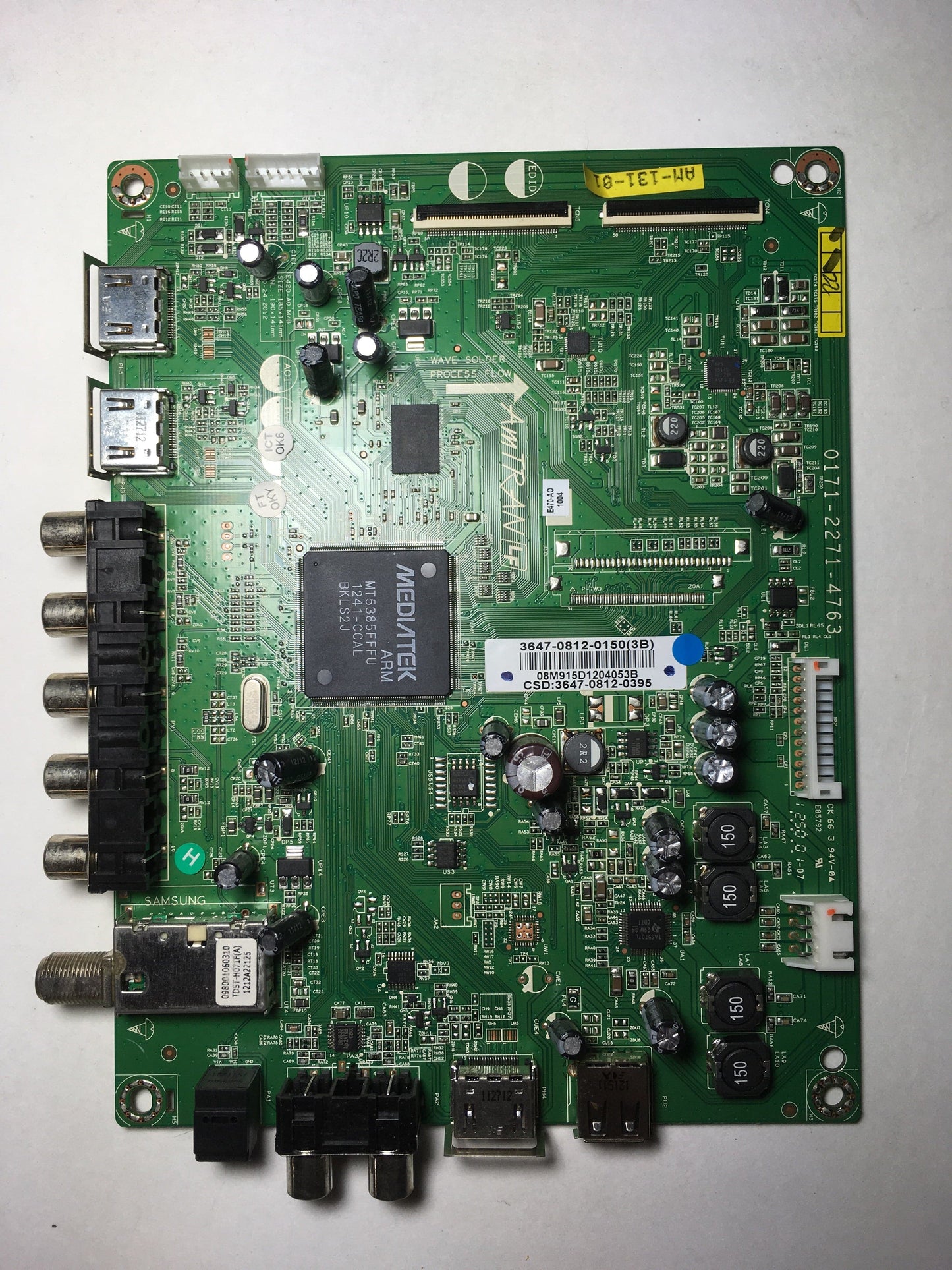 Vizio 3647-0812-0150 (0171-2271-4765) Main Board Otarealm