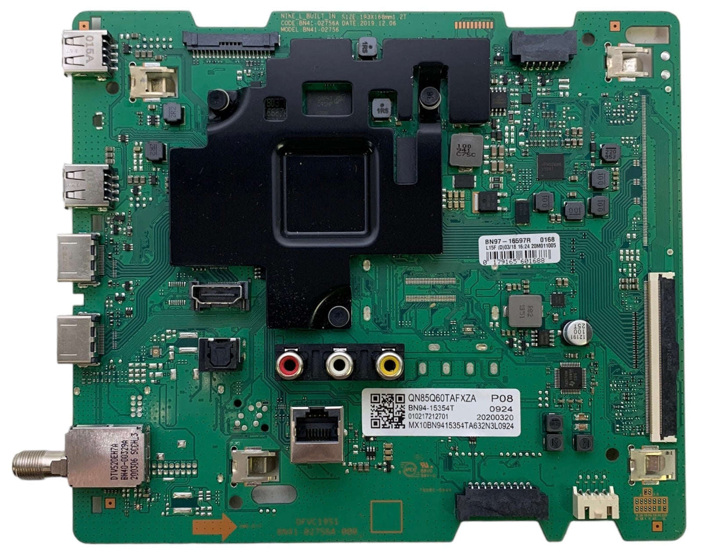 Samsung BN94-15354T Main Board for QN85Q60TAFXZA (FA01 Version) Otarealm