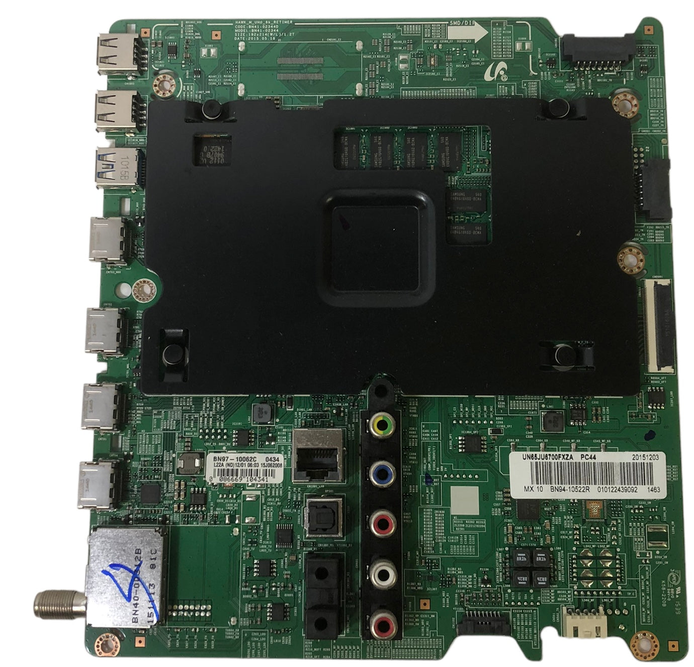Samsung BN94-10522R Main Board for UN65JU6700FXZA (Version TD03) Otarealm