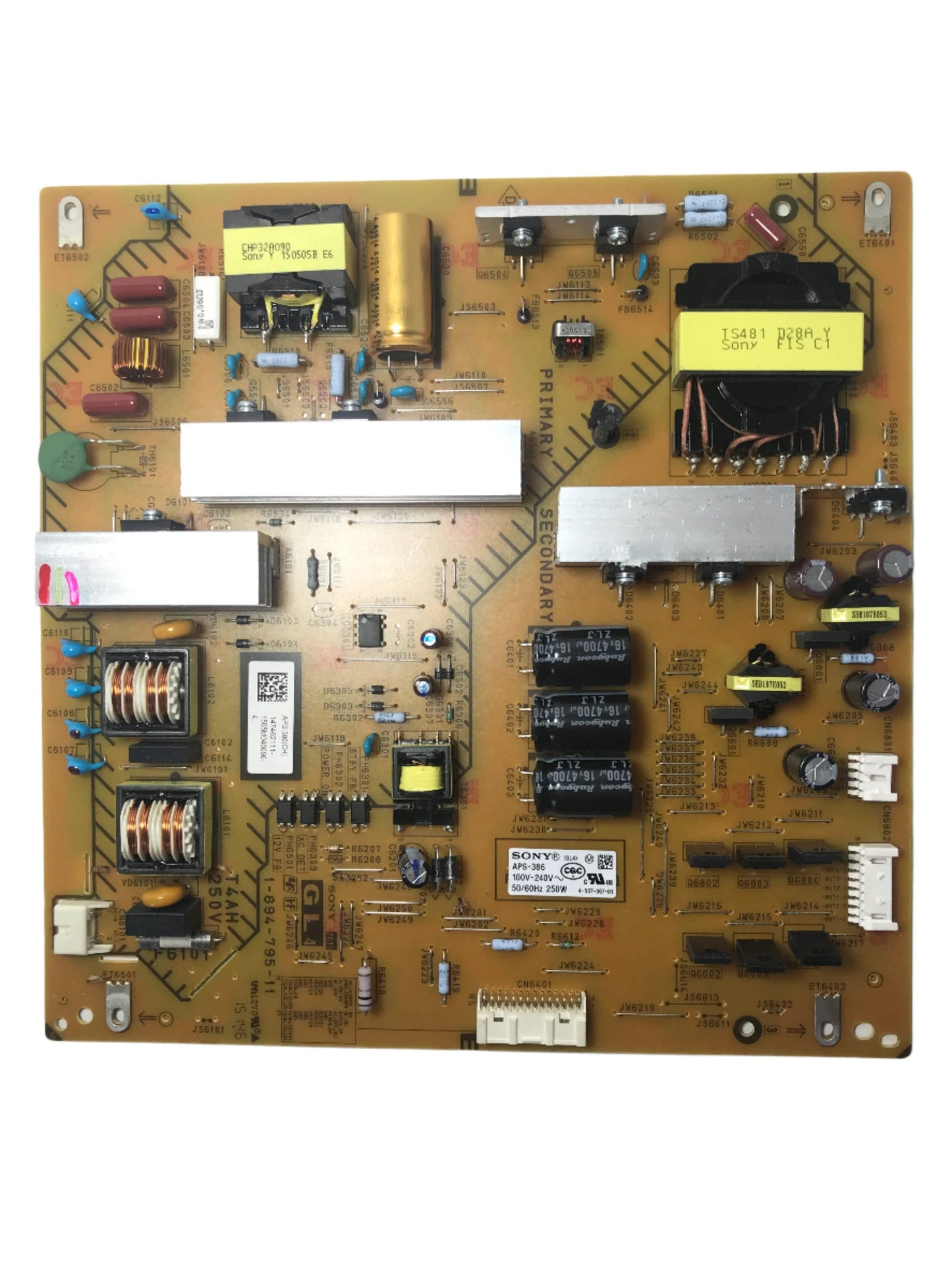Sony 1-474-621-11 (APS-386) GL4 Power Supply Board Otarealm