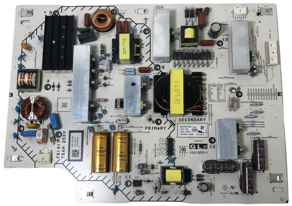 1-001-390-12 Sony GL95 Power Supply Board Otarealm