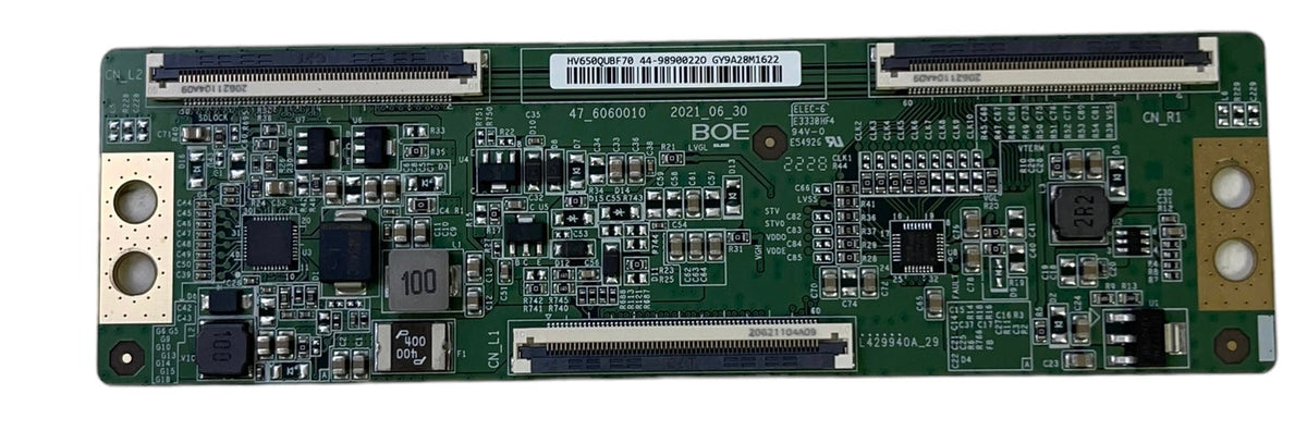 Vizio HV650QUBF70 44-9890022O T-Con Board Otarealm