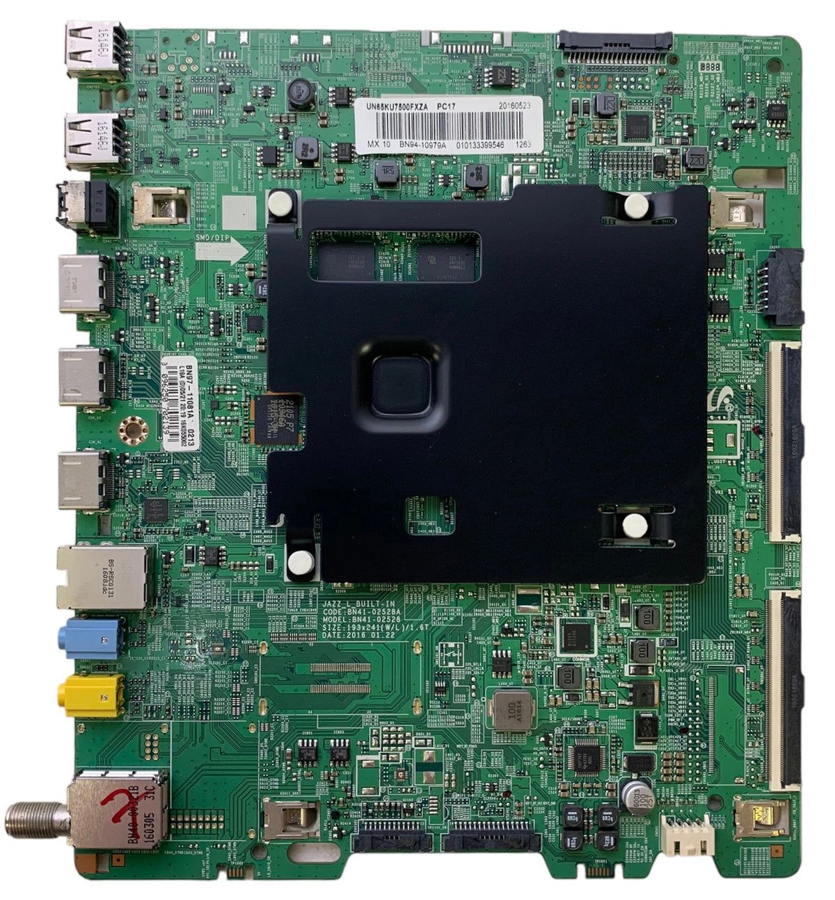 Samsung BN94-10979A Main Board for UN65KU7500FXZA (Version FA01) Otarealm