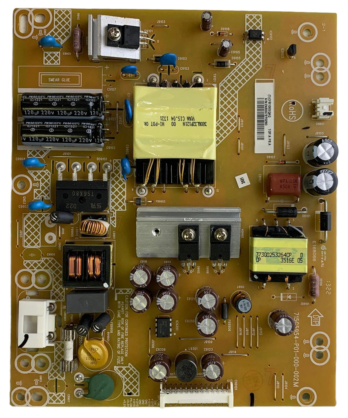 Vizio ADTVCFB106XQAQ (715G5954-P01-000-002M) Power Supply Unit Otarealm