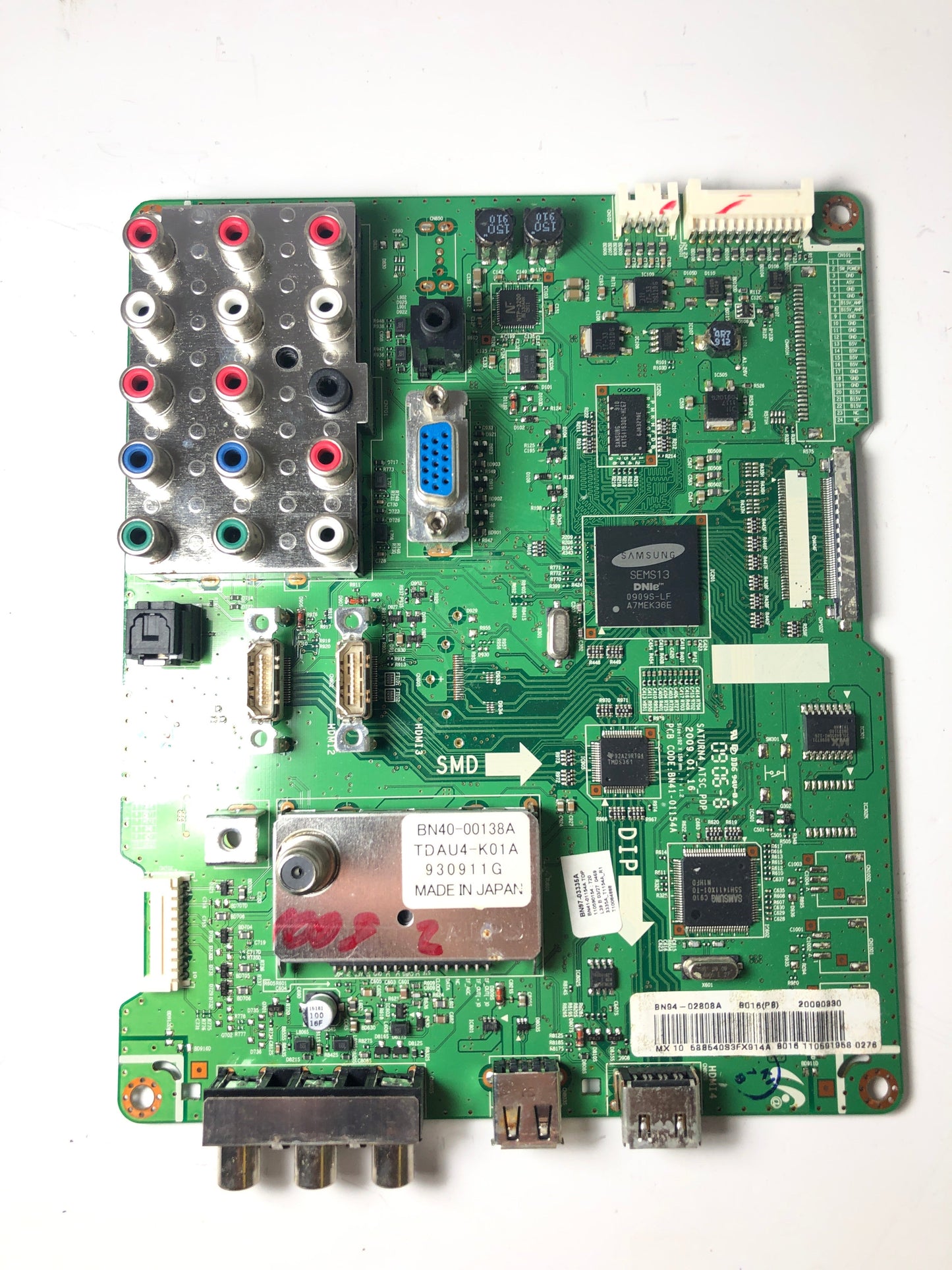 Samsung BN94-02808A (BN97-03335A) Main Board for PN58B540S3FXZA Otarealm