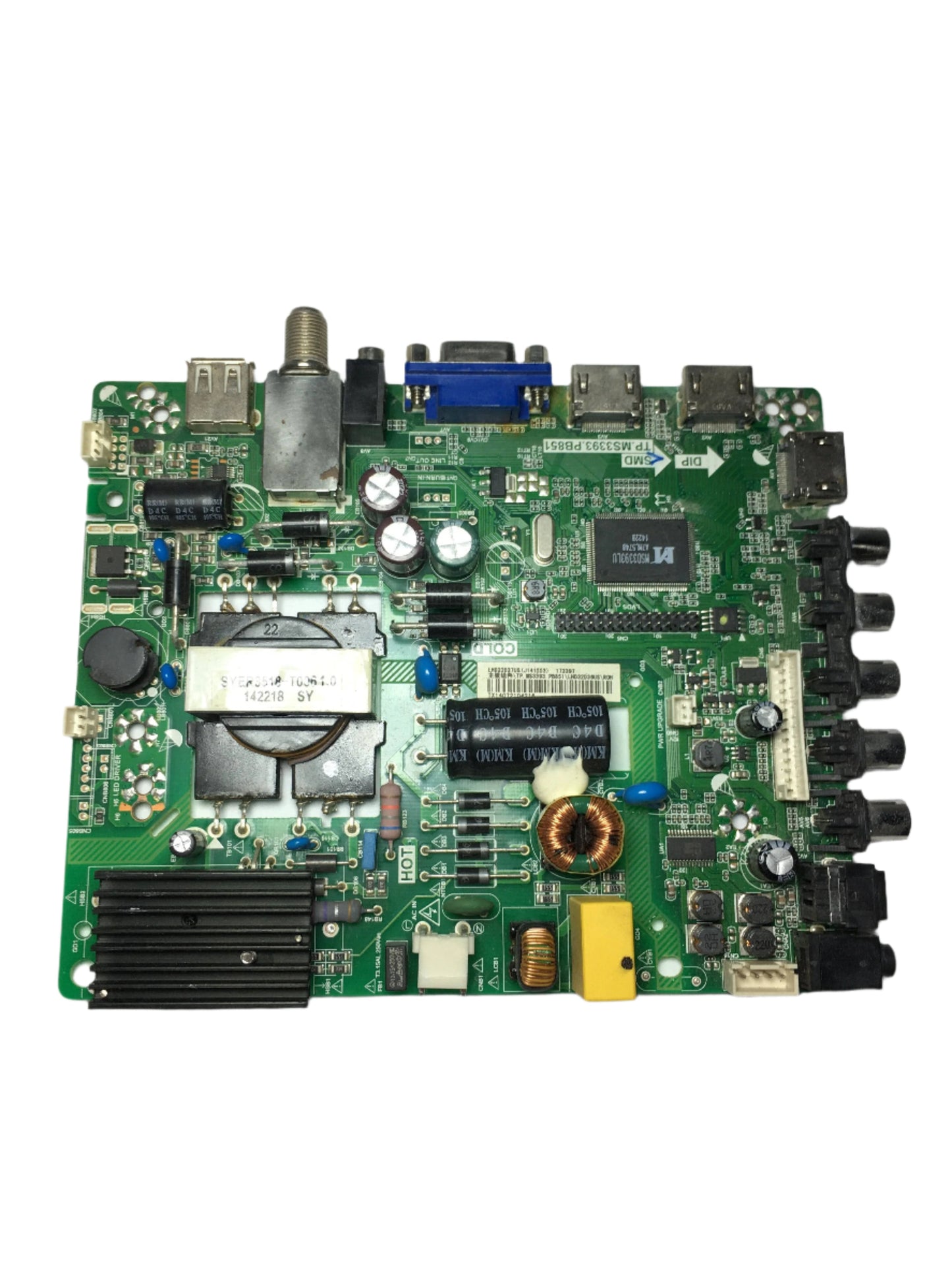 Hisense Main Board/Power Supply for 32H3E (Serial beginning w/32J1421 or 32J1415) Otarealm