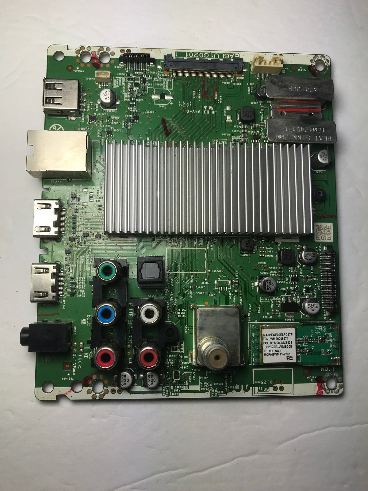 Magnavox A6LU1MMA-002 Main Board for 50MV336X/F7 (ME1 Serial) Otarealm