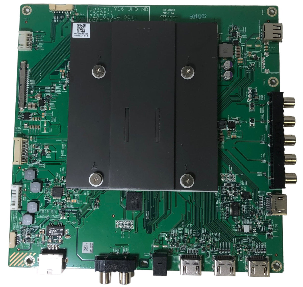Vizio 791.01J10.0009 Main Board for E55-E2 (LWZ2VIBS/ LWZ2VICS/ LWZ2VIDS Serial) Otarealm