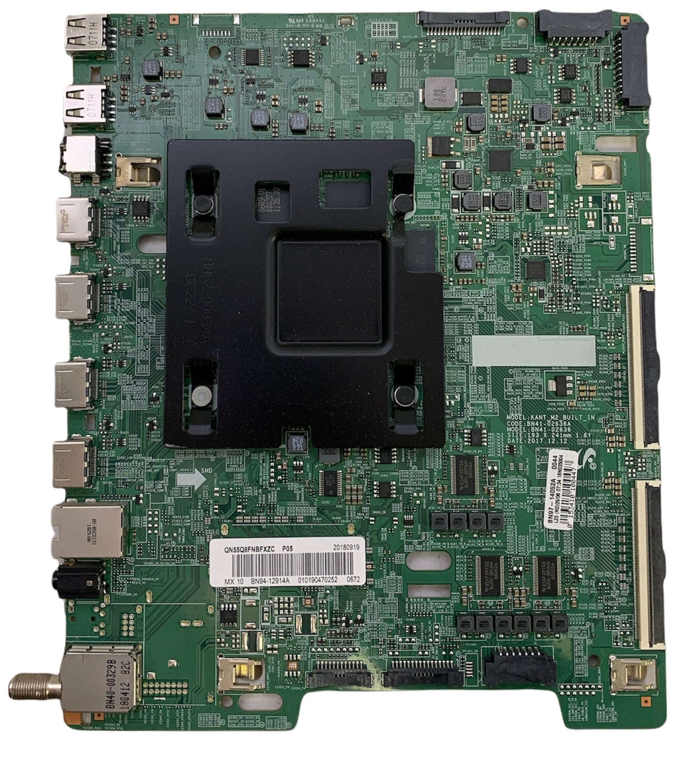 Samsung BN94-12914A Main Board for QN55Q8FNBFXZA (Version AA01) Otarealm