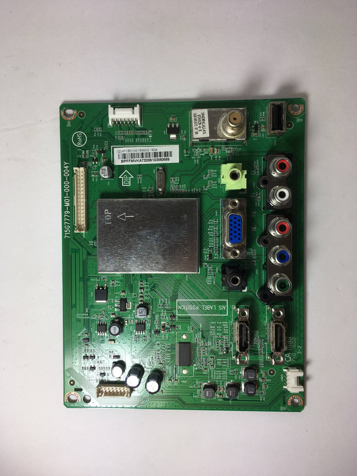 Vizio 756TXFCB01K0190 Main Board for D28HN-D1 Otarealm