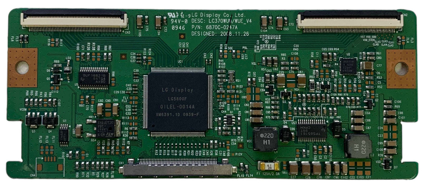 Vizio 0940-0000-3330 (6871L-1899A) T-Con Board for VL260M Otarealm