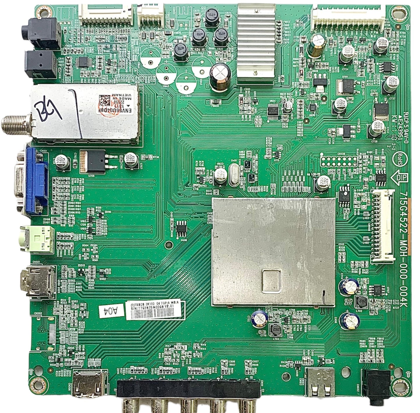 Dynex CBPFTXBCBZK100 Main Board for DX-40L260A12 Otarealm