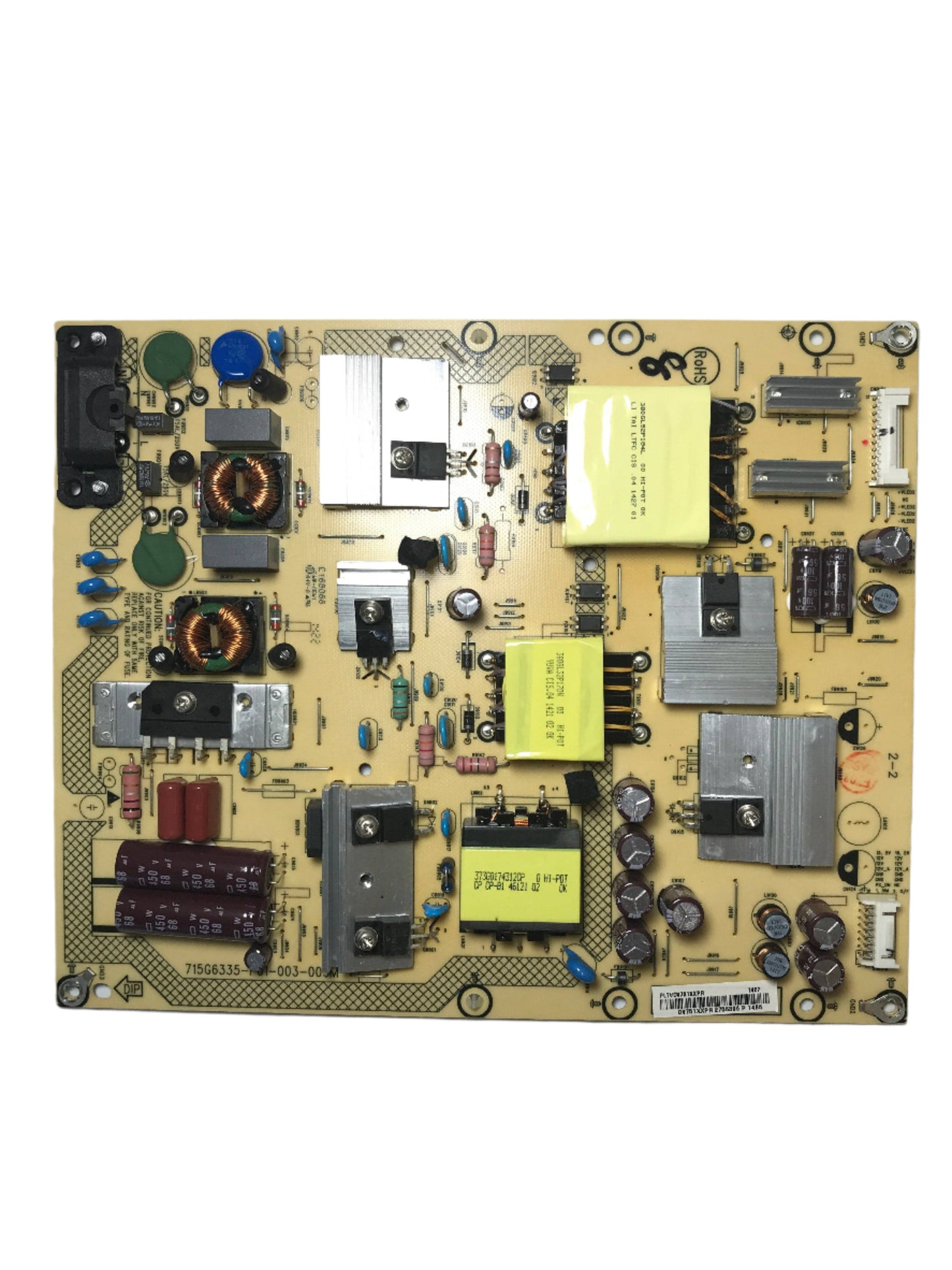Sharp PLTVDV751XXPR Power Supply / LED Board for LC-50LB261U Otarealm