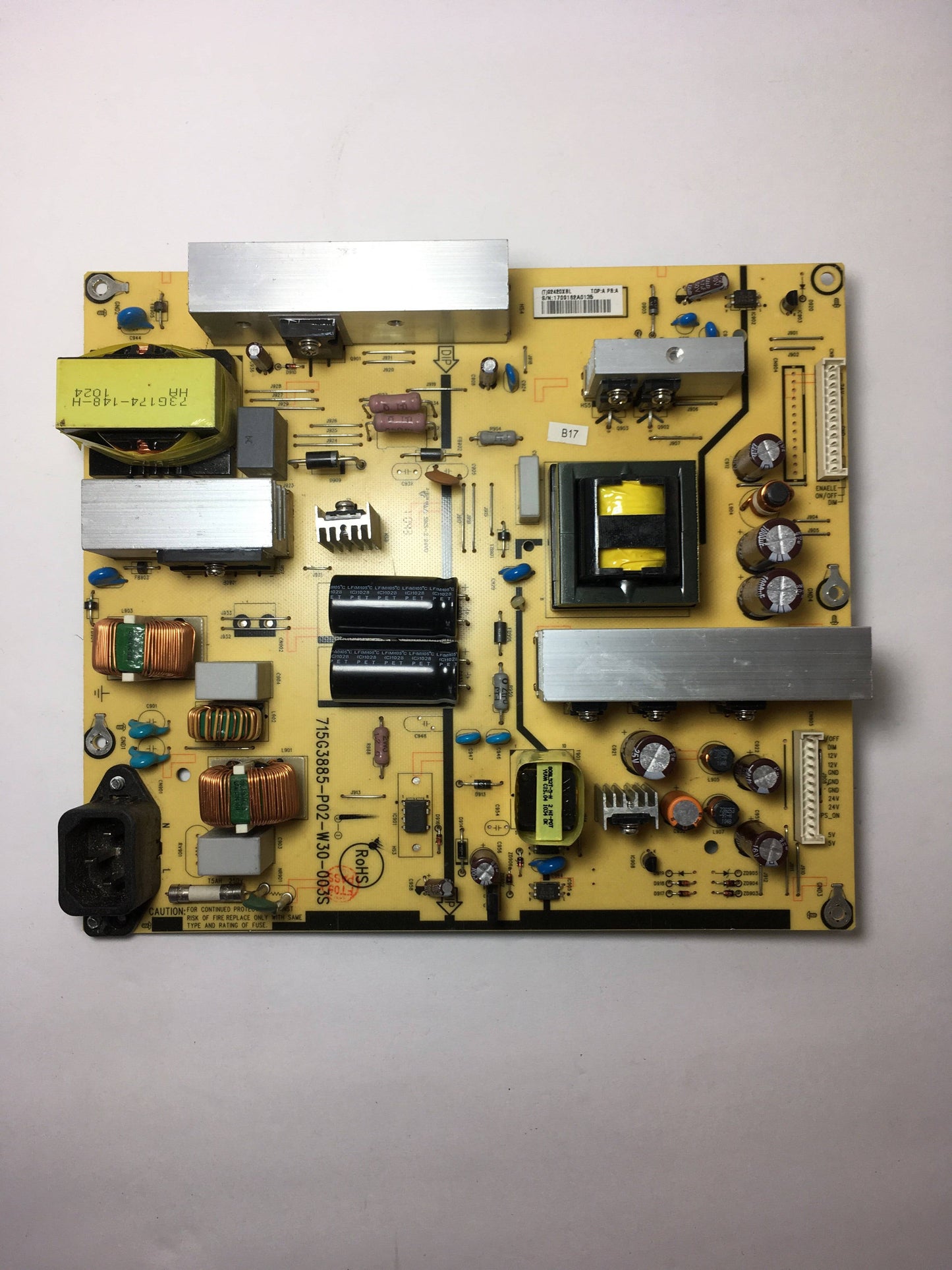 Dynex ADTV92420XBL (715G3885-P02-W30-003S) Power Supply Unit Otarealm