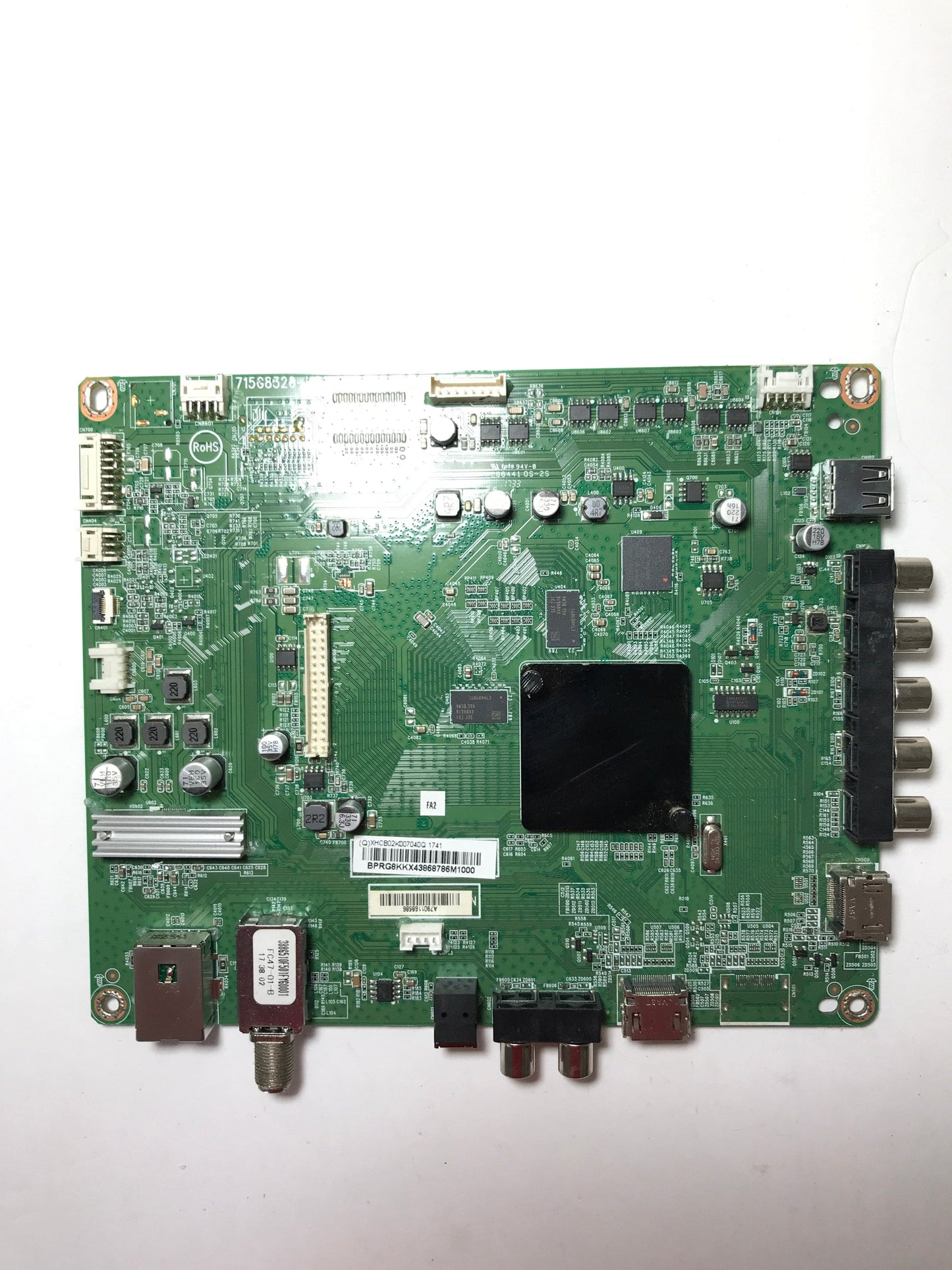 Vizio 756TXHCB02K007 Main Board for D39F-E1 (LTTWVLAT Serial) Otarealm