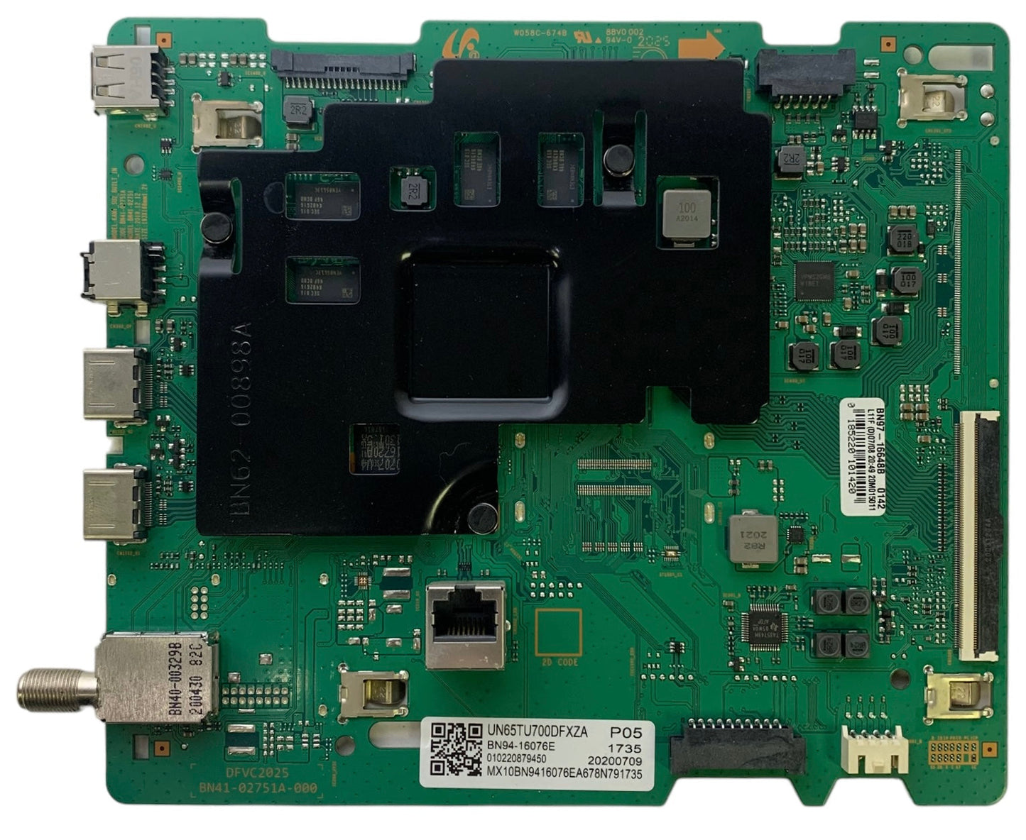Samsung BN94-16076E Main Board for UN65TU700DFXZA UN65TU7000FXZA (Version CC02) Otarealm