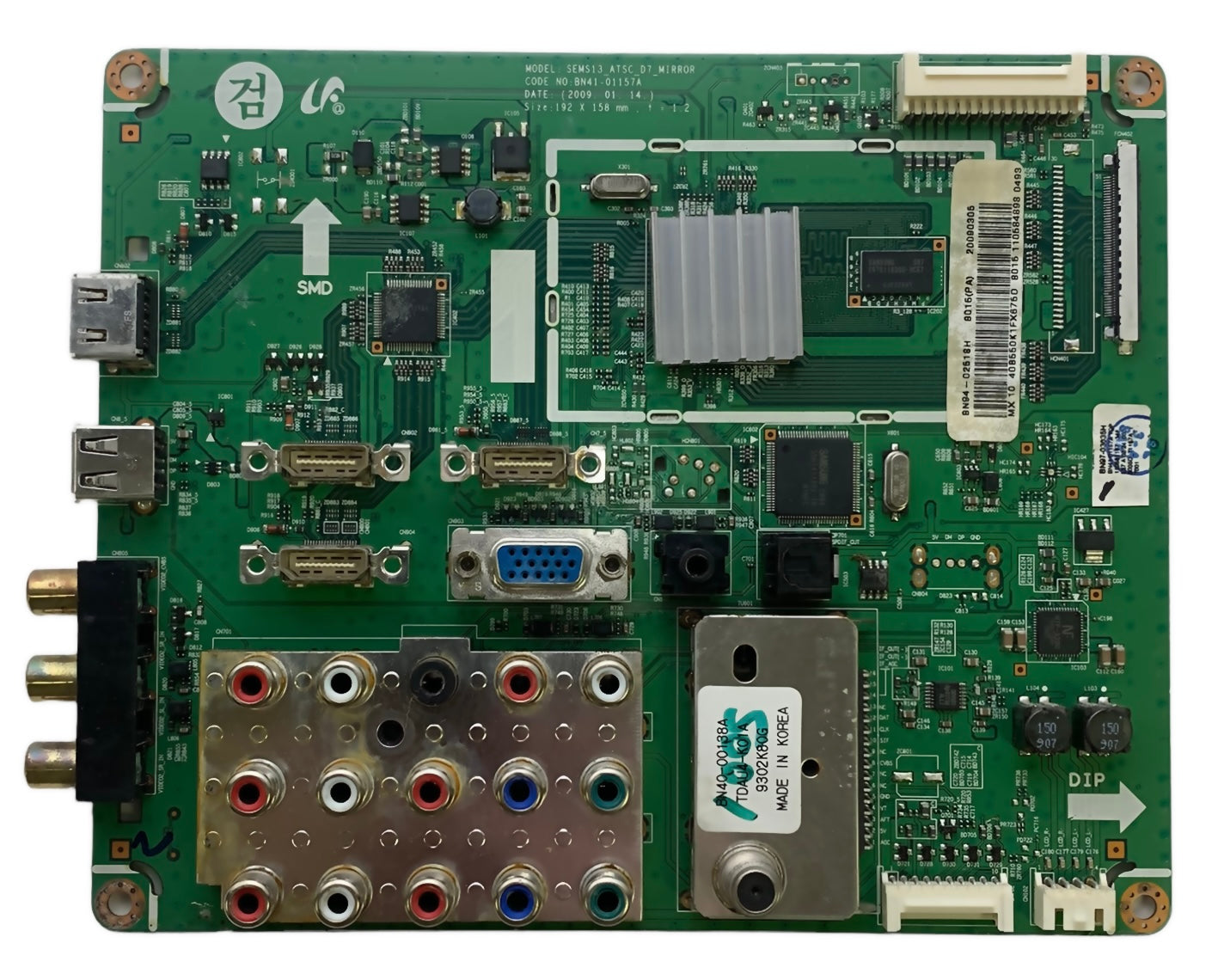 Samsung BN94-02518H (BN41-01157A) Main Board for LN40B550K1FXZA Otarealm