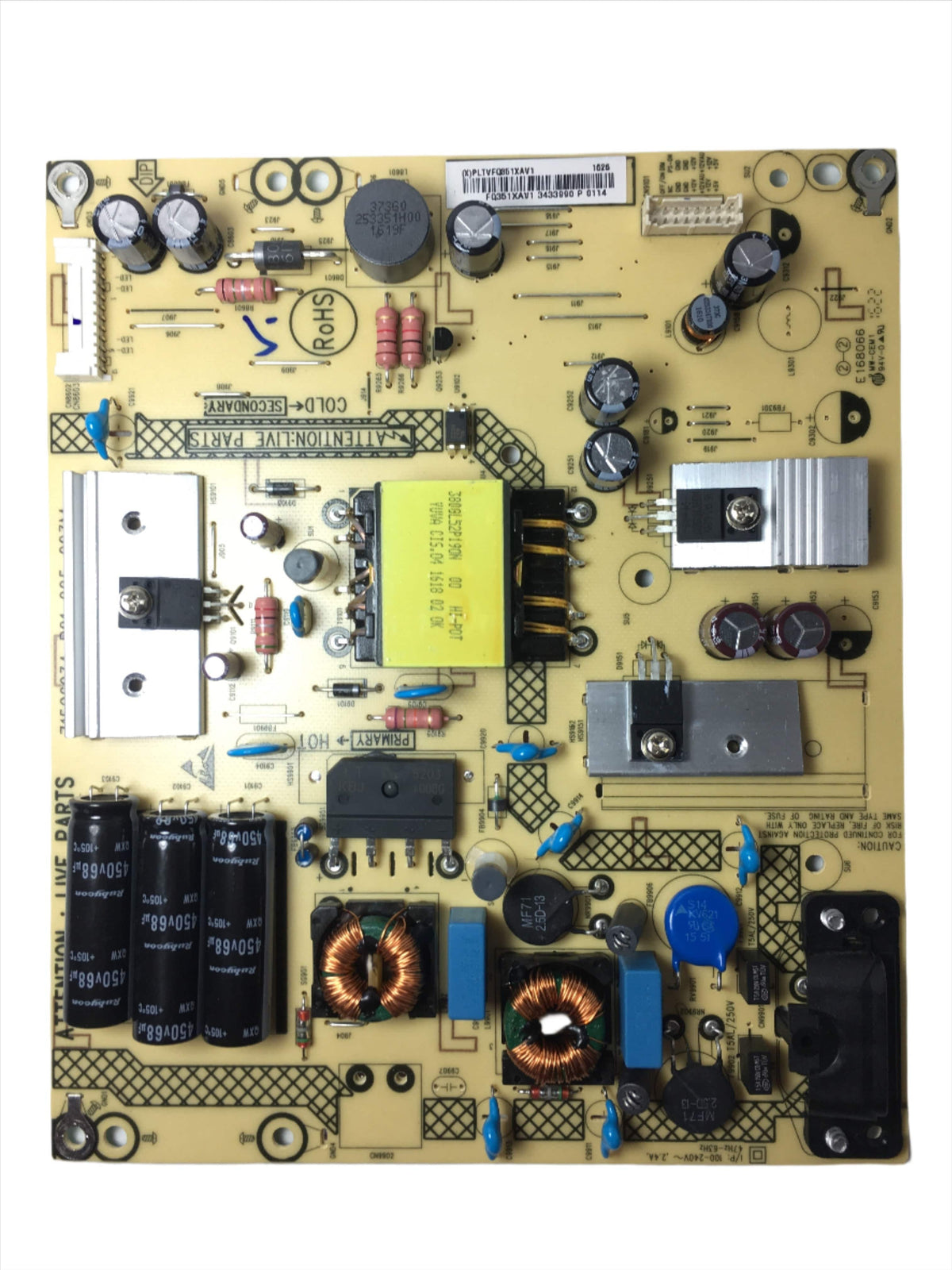 Sharp PLTVFQ351XAV1 Power Supply Unit Otarealm