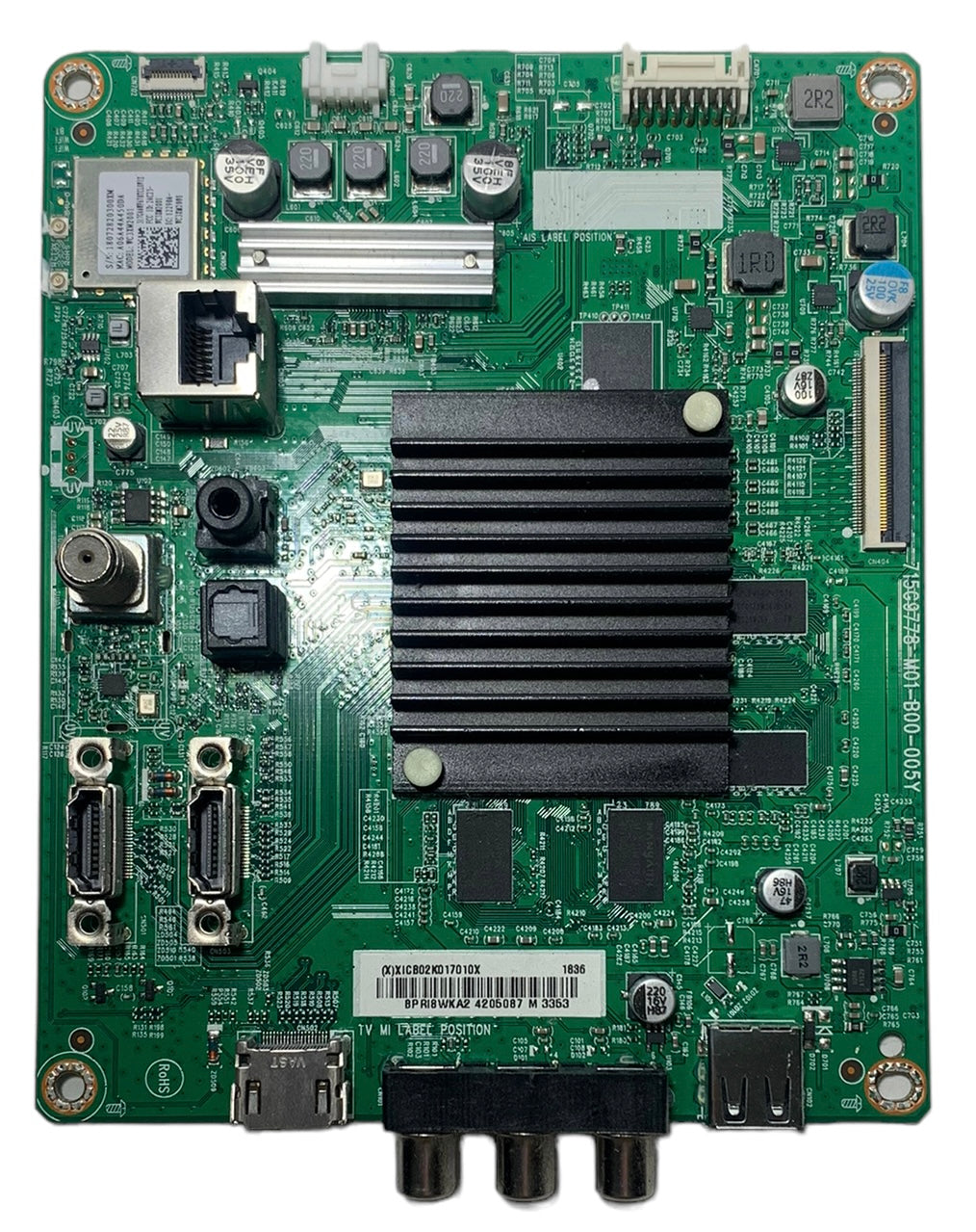 Vizio 756TXICB02K017 Main Board for D55X-G1 (LTMDXWAU Serial) Otarealm