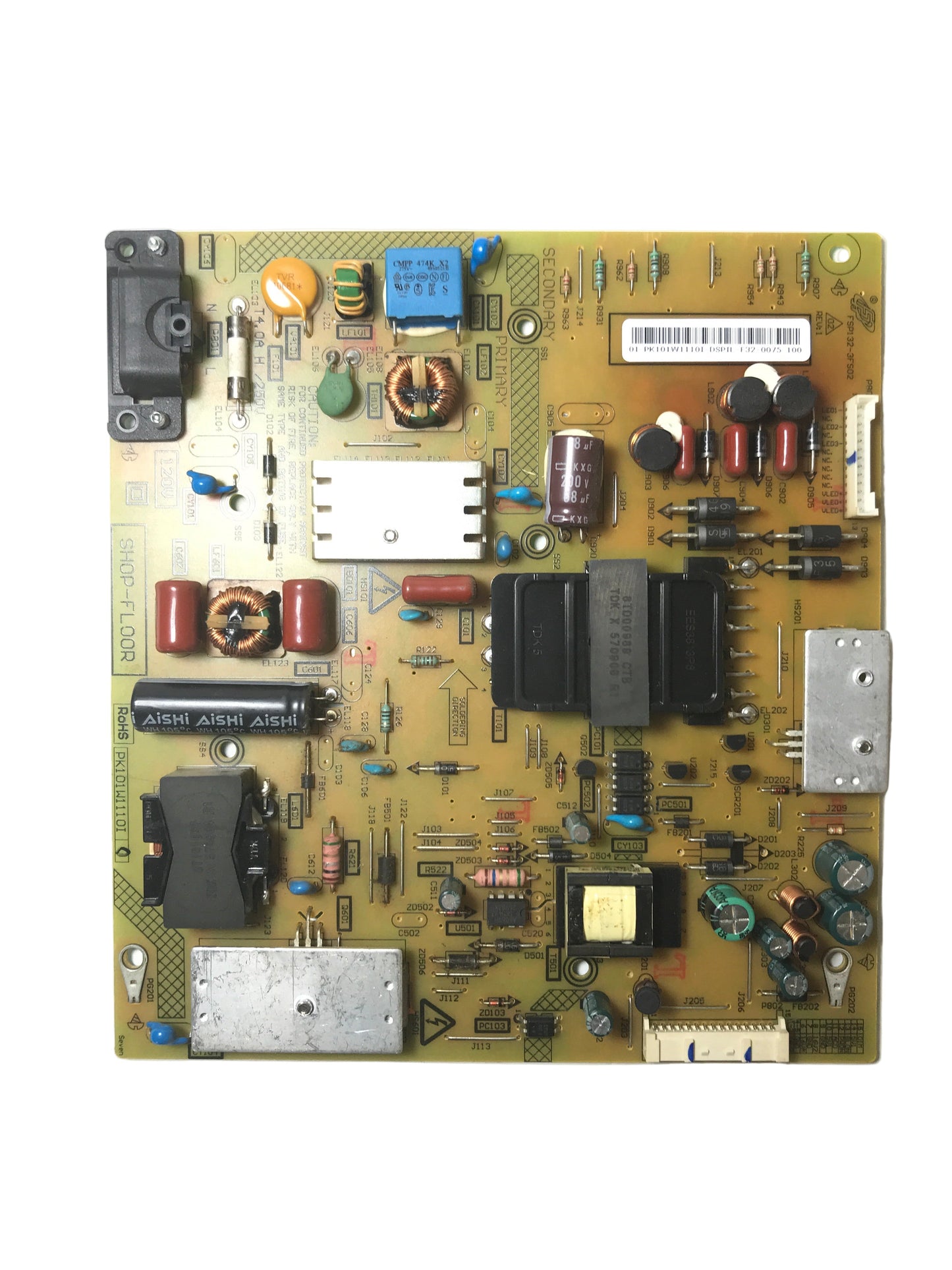 Toshiba PK101W1110I Power Supply / LED Board Otarealm